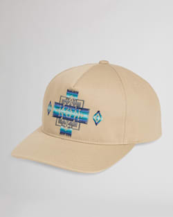 EMBROIDERED HAT IN TAUPE image number 1