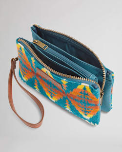 ALTERNATE VIEW OF THREE POCKET KEEPER IN TURQUOISE SUMMIT PEAK image number 3