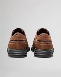 ALTERNATE VIEW OF COLE HAAN X PENDLETON MEN'S ORIGINALGRAND LONGWING OXFORDS IN ACADIA PLAID image number 3