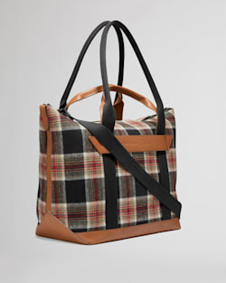 ALTERNATE VIEW OF COLE HAAN X PENDLETON LUX TOTE IN ACADIA PLAID image number 3