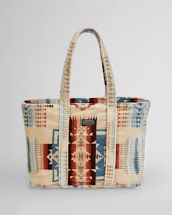 TERRY CLOTH TOTE IN CHIEF JOSEPH ROSEWOOD image number 1