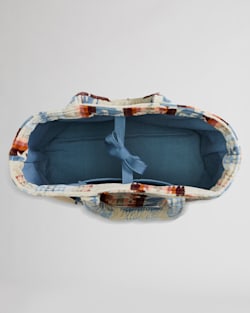 ALTERNATE VIEW OF TERRY CLOTH TOTE IN CHIEF JOSEPH ROSEWOOD image number 3