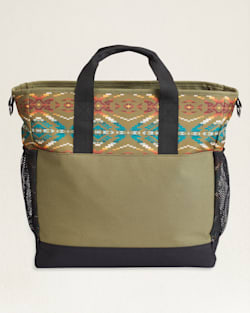 ALTERNATE VIEW OF CARICO LAKE CARRYALL TOTE IN OLIVE image number 3