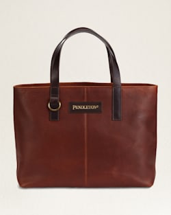 ALTERNATE VIEW OF DESERT DAWN WOOL/LEATHER SHOULDER TOTE IN TAN MIX image number 2