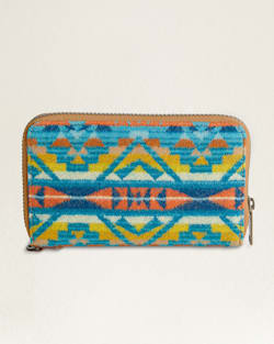 ALTERNATE VIEW OF SMARTPHONE WALLET IN TURQUOISE ALTO MESA image number 2