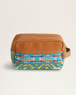 ALTERNATE VIEW OF CARRYALL POUCH IN TURQUOISE ALTO MESA image number 3