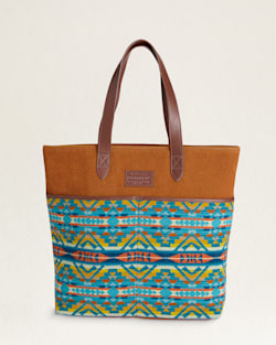 MARKET TOTE IN TURQUOISE ALTO MESA image number 1