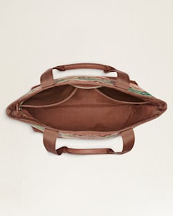 ALTERNATE VIEW OF ZIP TOTE IN TAN SAWTOOTH MOUNTAIN image number 3