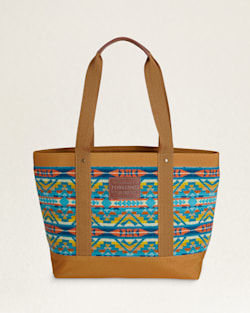 ZIP TOTE IN TURQUOISE ALTO MESA image number 1