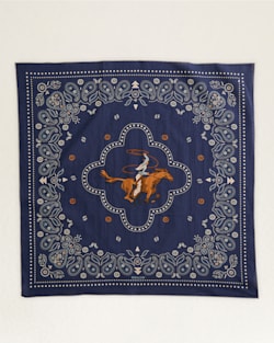 Vintage Wamcraft Bandana Made in the USA Red Paisley Design