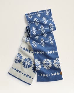 LAMBSWOOL SCARF IN LIGHT BLUE LUMINARIA image number 1