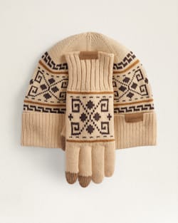 WESTERLEY COLD WEATHER KNIT SET IN TAN image number 1