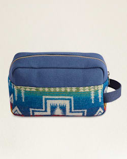 ALTERNATE VIEW OF LIMITED EDITION HARDING CARRYALL POUCH IN ROYAL BLUE image number 2