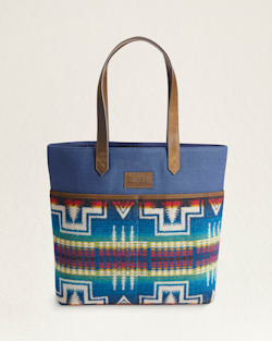LIMITED EDITION HARDING MARKET TOTE IN ROYAL BLUE image number 1