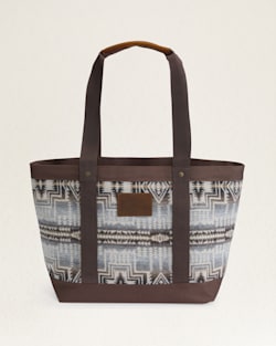 HARDING STAR ZIP TOTE IN GREY MIX image number 1