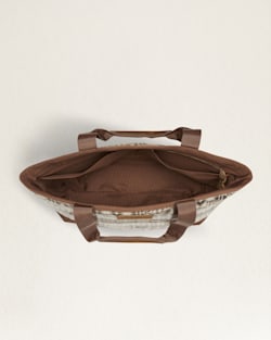 ALTERNATE VIEW OF HARDING STAR ZIP TOTE IN GREY MIX image number 3