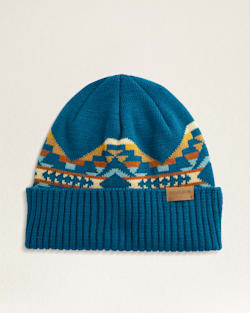 MERINO KNIT CAP IN TURQUOISE ALTO MESA image number 1