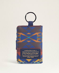 ALTERNATE VIEW OF TRAPPER PEAK KEY RING WALLET IN NAVY image number 3