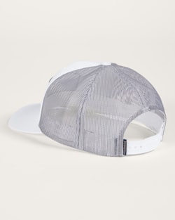 ALTERNATE VIEW OF CLASSIC PATCH TRUCKER HAT IN WHITE image number 2