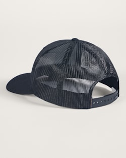 ALTERNATE VIEW OF CLASSIC PATCH TRUCKER HAT IN BLACK image number 2