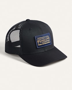 CLASSIC PATCH TRUCKER HAT IN BLACK image number 1