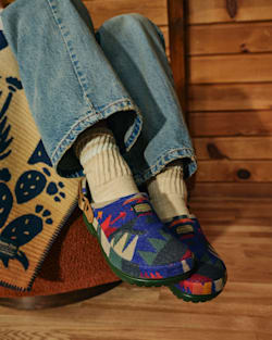 ALTERNATE VIEW OF CROCS X PENDLETON TUCSON CRAFTED CLOGS IN MULTI image number 2