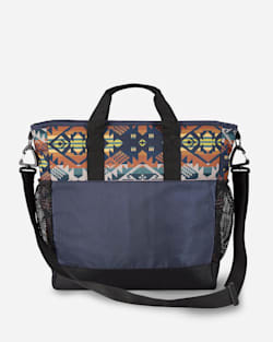 ALTERNATE VIEW OF JOURNEY WEST CARRYALL TOTE IN SLATE image number 2