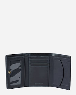ALTERNATE VIEW OF PILOT ROCK TRIFOLD WALLET IN TAN image number 2