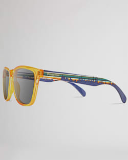 ALTERNATE VIEW OF SHWOOD X PENDLETON KEGON POLARIZED SUNGLASSES IN ORANGE CRYSTAL/PACIFIC WONDERLAND image number 2