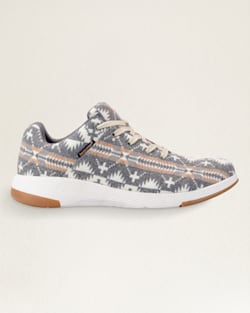 ALTERNATE VIEW OF WOMEN'S WOOL SNEAKERS IN GREY SPIDER ROCK image number 3