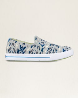 ALTERNATE VIEW OF WOMEN'S SLIP-ON SHOES IN GREY/GREEN CARICO LAKE image number 2