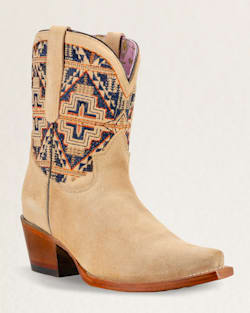 WOMEN'S BROADMOOR WESTERN BOOTS IN TAN HARDING image number 1