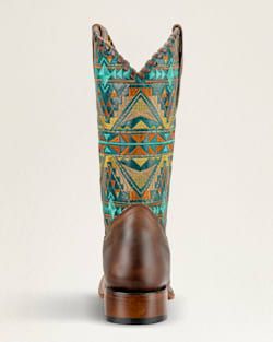 ALTERNATE VIEW OF MEN'S JACKSON WESTERN BOOTS IN BROWN/TURQUOISE image number 3