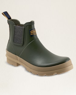 MEN'S CHELSEA RAIN BOOTS IN GREEN HARDING image number 1