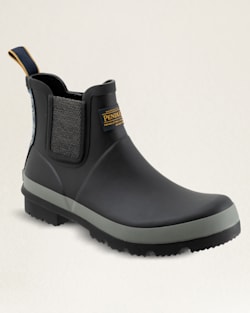 MEN'S CHELSEA RAIN BOOTS IN BLACK TRAPPER PEAK image number 1