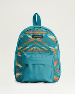 SUMMERLAND BRIGHT CANOPY CANVAS MINI BACKPACK IN TURQUOISE image number 1