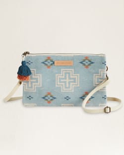 SAN MARINO COTTON LARGE THREE POCKET KEEPER IN LIGHT BLUE image number 1