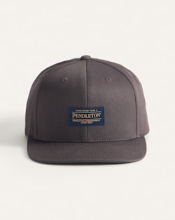 ALTERNATE VIEW OF LOGO FLAT BRIM HAT IN OIL image number 3