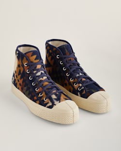 US RUBBER CO X PENDLETON MISSION TRAIL HIGH TOPS IN NAVY image number 1