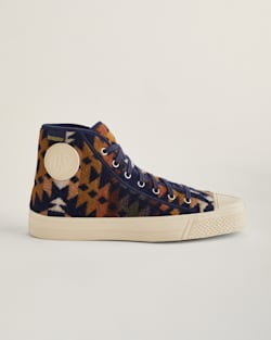 ALTERNATE VIEW OF US RUBBER CO X PENDLETON MISSION TRAIL HIGH TOPS IN NAVY image number 2