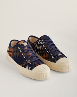 Shop the US Rubber Co X Pendleton Mission Trail Low Tops Shop the US Rubber Co X Pendleton Mission Trail Low Tops