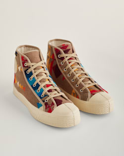 US RUBBER CO X PENDLETON PILOT ROCK HIGH TOPS IN TAN image number 1