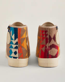 ALTERNATE VIEW OF US RUBBER CO X PENDLETON PILOT ROCK HIGH TOPS IN TAN image number 3