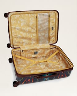 ALTERNATE VIEW OF CARICO LAKE 28" HARDSIDE SPINNER LUGGAGE IN NAVY image number 2