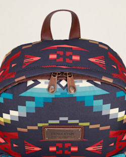 ALTERNATE VIEW OF CARICO LAKE TRAVEL BACKPACK IN NAVY image number 5