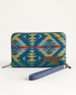 DIAMOND DESERT SMARTPHONE WALLET IN BLUE MULTI image number 1