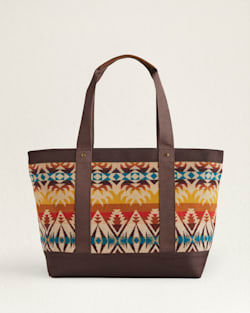 ALTERNATE VIEW OF PASCO ZIP TOTE IN SUNSET MULTI image number 3