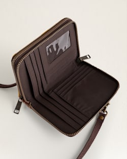 ALTERNATE VIEW OF PASCO CROSSBODY ORGANIZER IN SUNSET MULTI image number 5