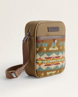 ALTERNATE VIEW OF SOLSTICE CANYON CROSSBODY SATCHEL IN BROWN MULTI image number 3