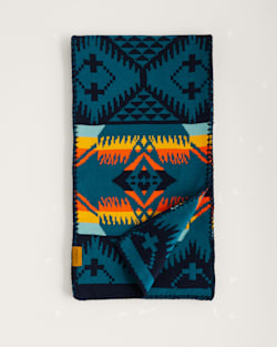 NEHALEM MERINO KNIT SCARF IN AQUA image number 1
